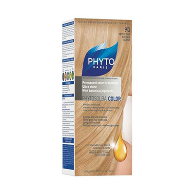 کیت رنگ مو فیتو مدل PHYTO COLOR شماره 9D _ راهنمای خرید رنگ مو