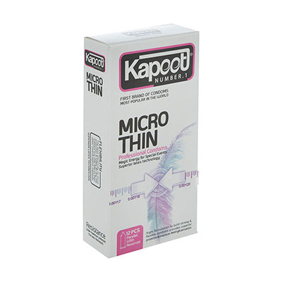 کاندوم کاپوت مدل Micro Thin بسته 12 عددی_راهنمای خرید کاندوم اینترنتی