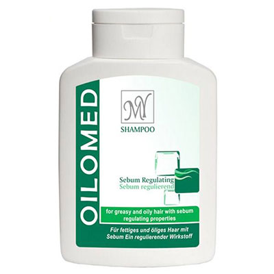 شامپو کاهش دهنده چربی مای مدل Oilomed حجم 200 میلی لیتر _ خرید شامپو _ خرید بهترین شامپو برای موهای چرب _ راهنمای خرید شامپو